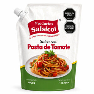 Salsa con Pasta de Tomate